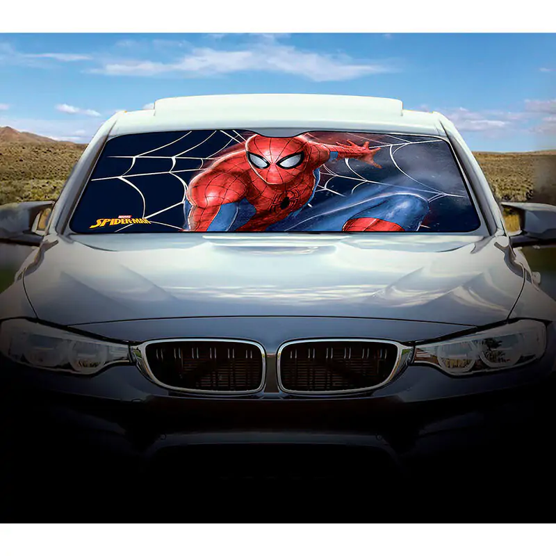 Marvel Spiderman Autosonnenschutz Produktfoto