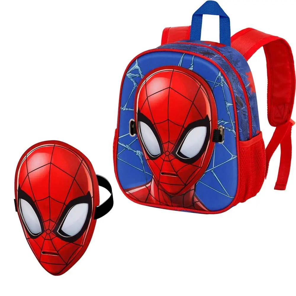 Marvel Spiderman Badoom Rucksack + Maske 27cm Produktfoto