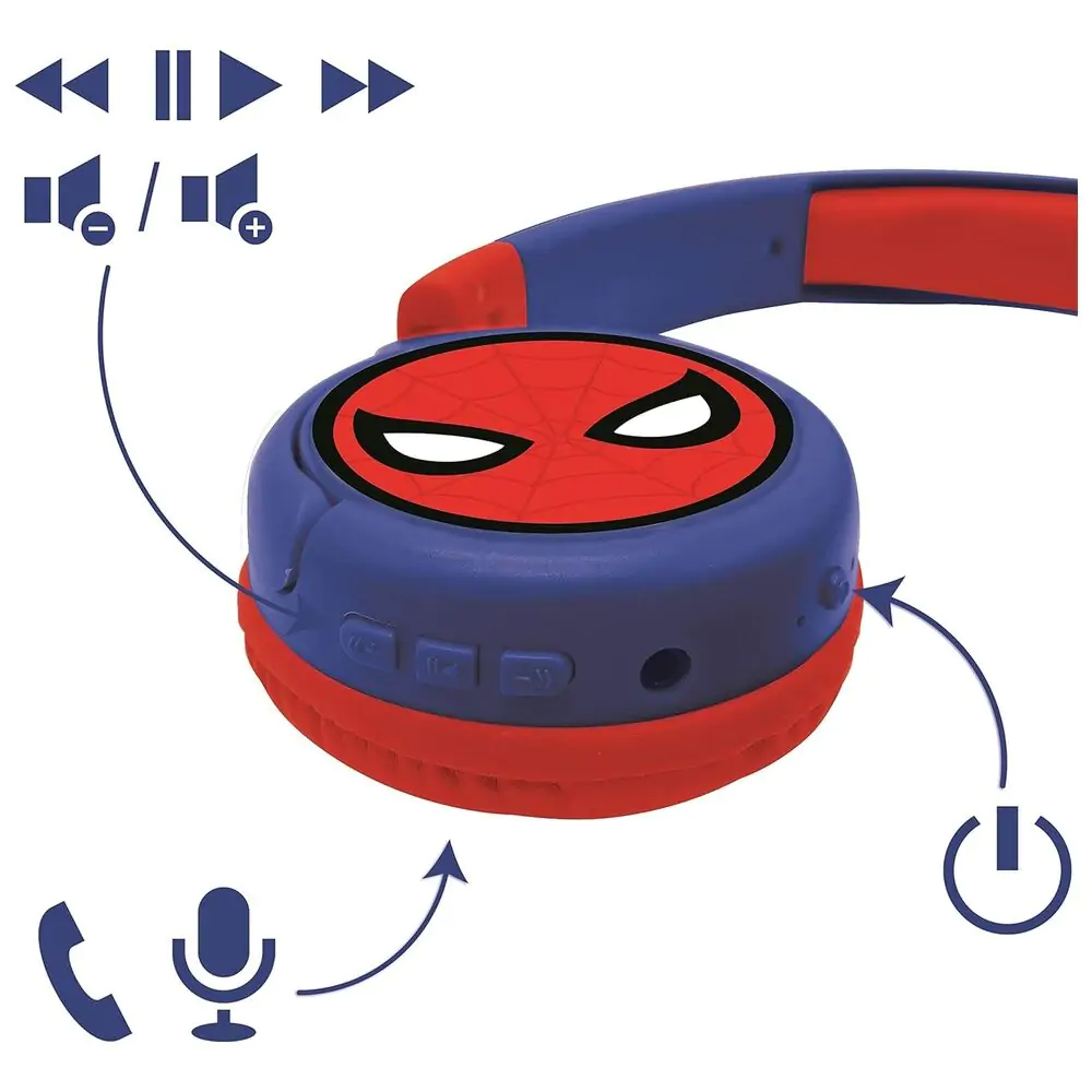 Marvel Spiderman Bluetooth kabellos Kopfhörer termékfotó