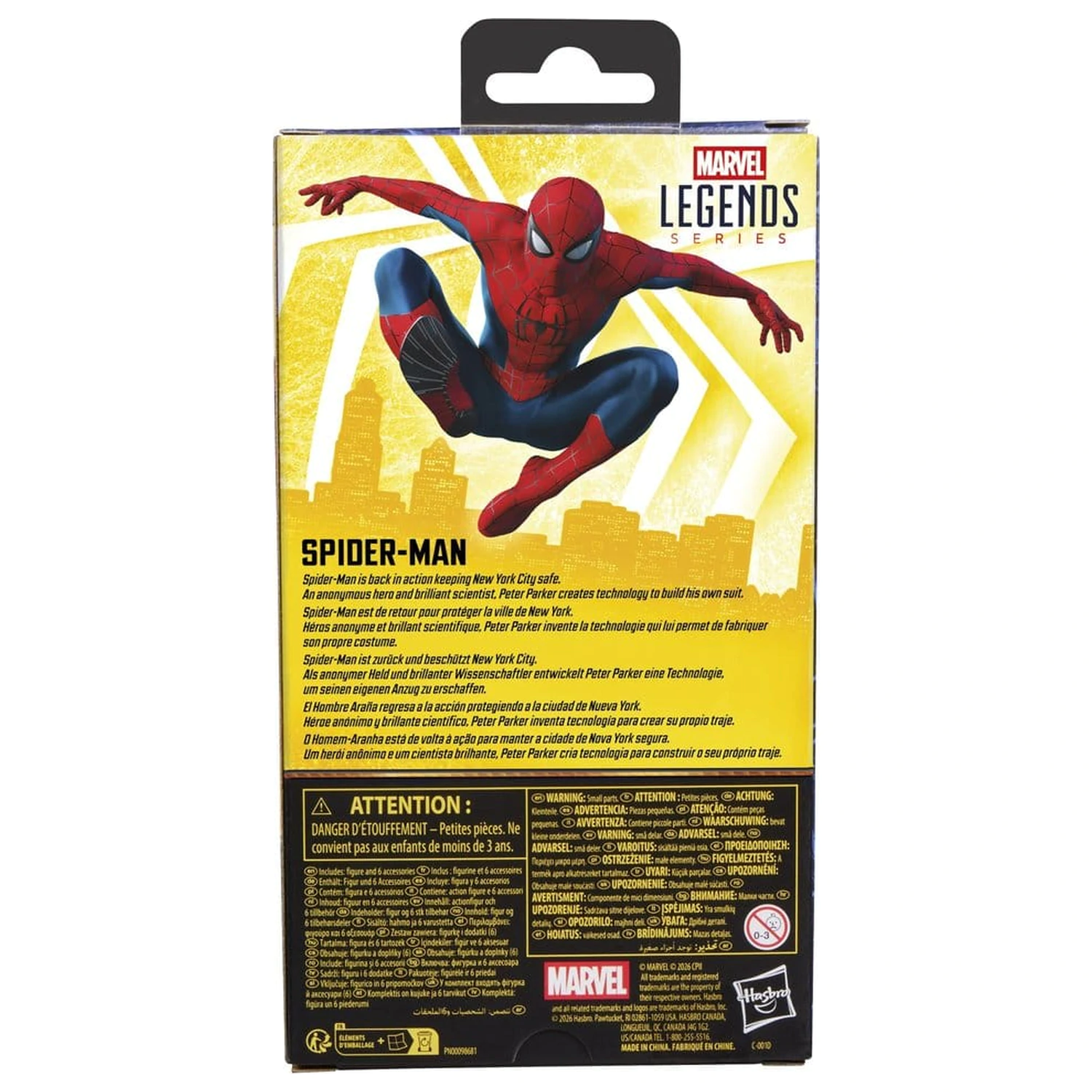 Spider-Man: Brand New Day Marvel Legends Action-Figur Spider-Man 15 cm Produktfoto