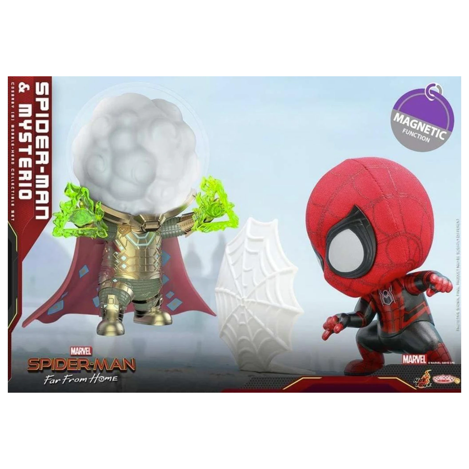 Spider-Man Cosbaby Wave 1 Spider-Man und Mysterio Set Produktfoto