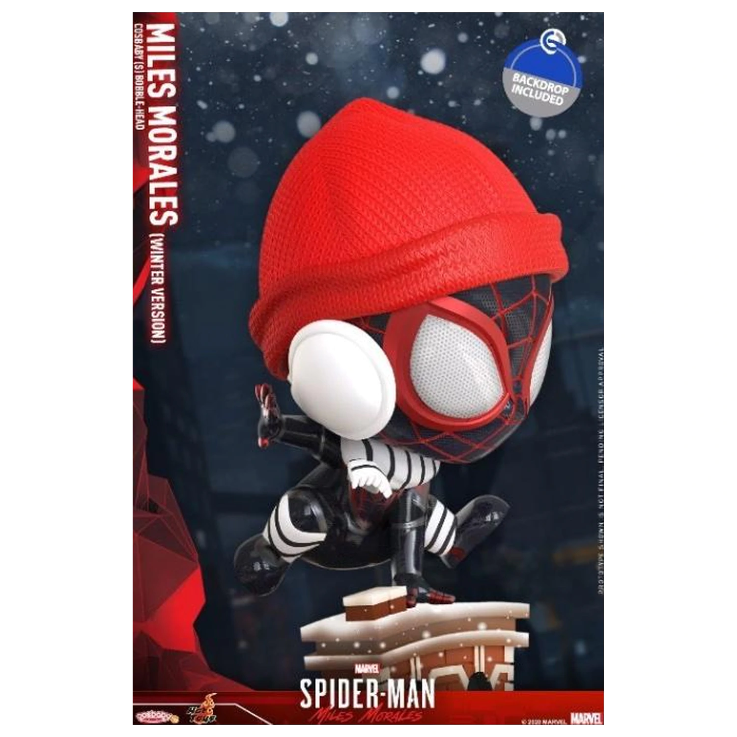Spider-Man Cosbaby Wave 3 Miles Morales Winter Version Produktfoto