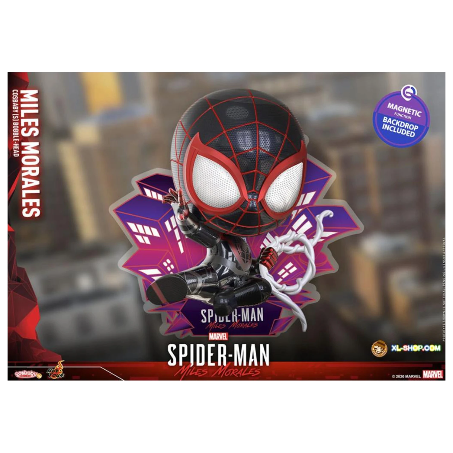 Spider-Man Cosbaby Welle 4 Miles Morales Bodega Cat Suit Produktfoto