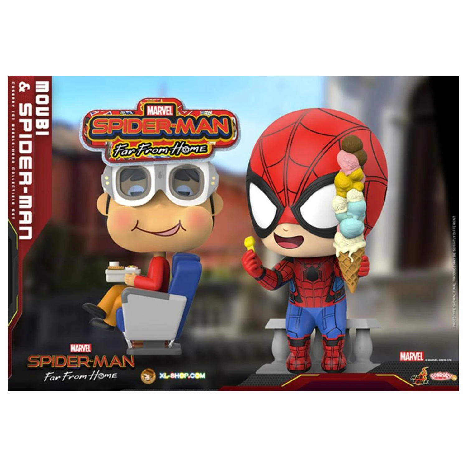 SPIDER-MAN Cosbaby Wave 5 Movbi & Spider-Man Set Produktfoto