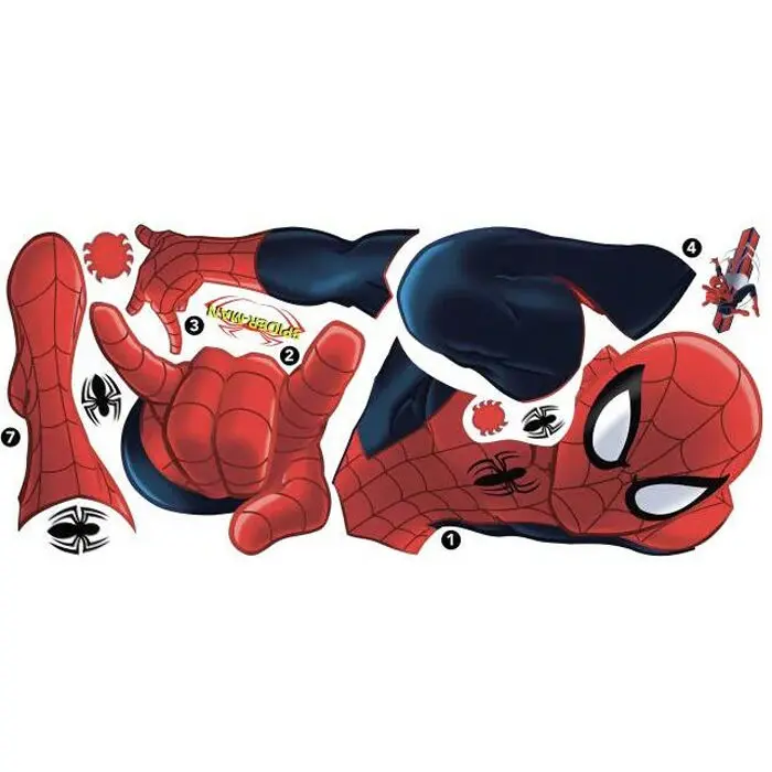 Marvel Spiderman decorative vinyl Produktfoto