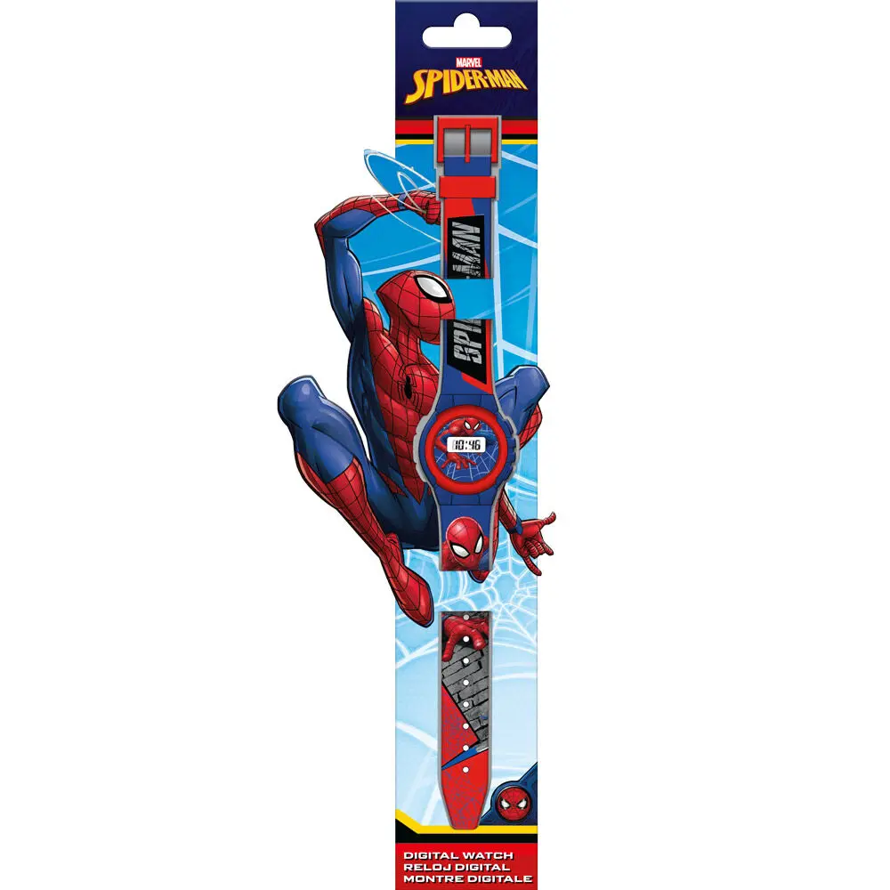 Marvel Spiderman Digitaluhr termékfotó