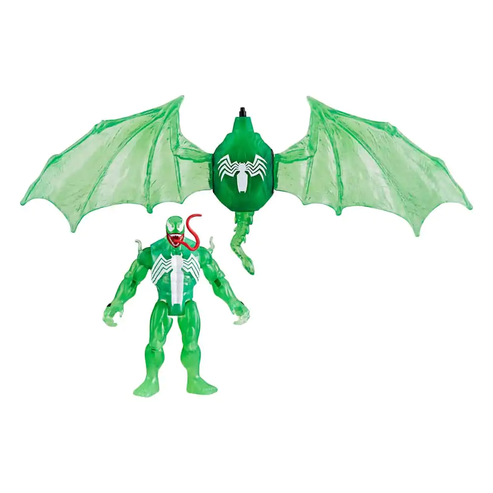 Spider-Man Epic Hero Series Web Splashers Actionfigur Green Symbiote Hydro Wing Blast 10 cm termékfotó