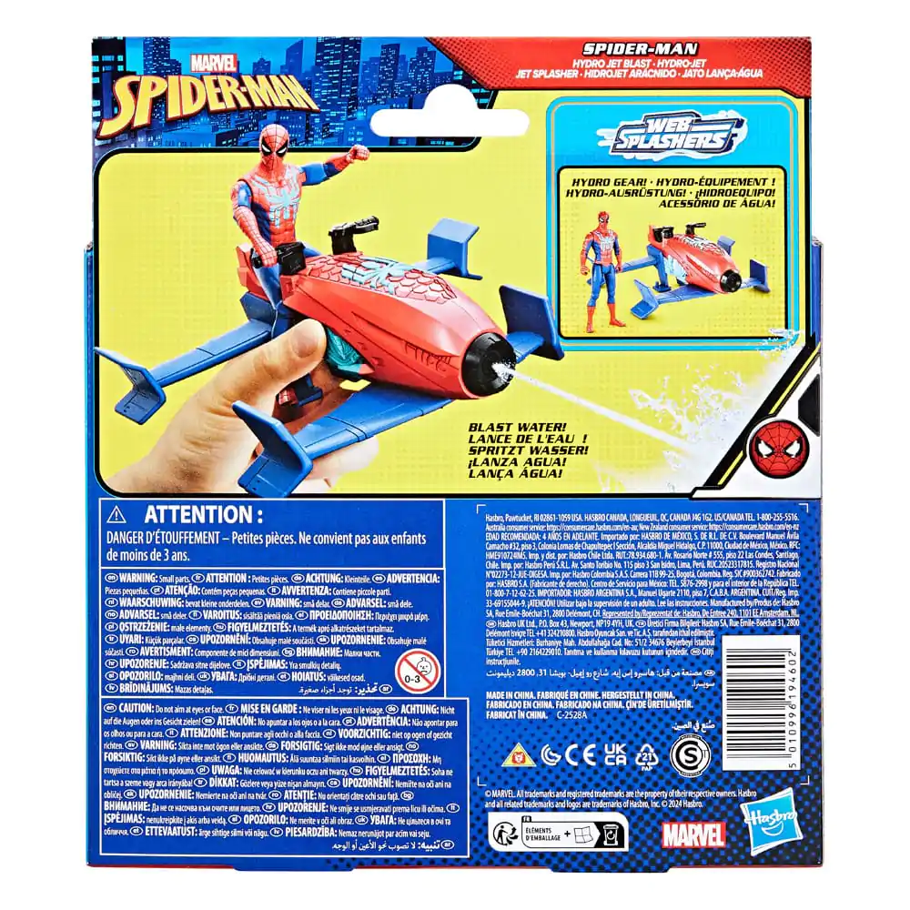 Spider-Man Epic Hero Series Web Splashers Actionfigur Spider-Man Hydro Jet Blast 10 cm Produktfoto