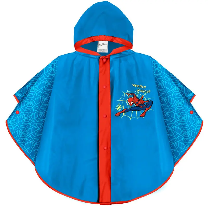 Marvel Spiderman Regenjacke Produktfoto