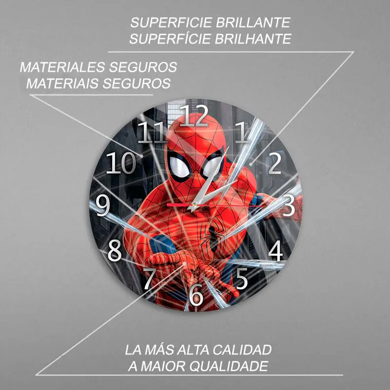 Marvel Spiderman Wanduhr termékfotó