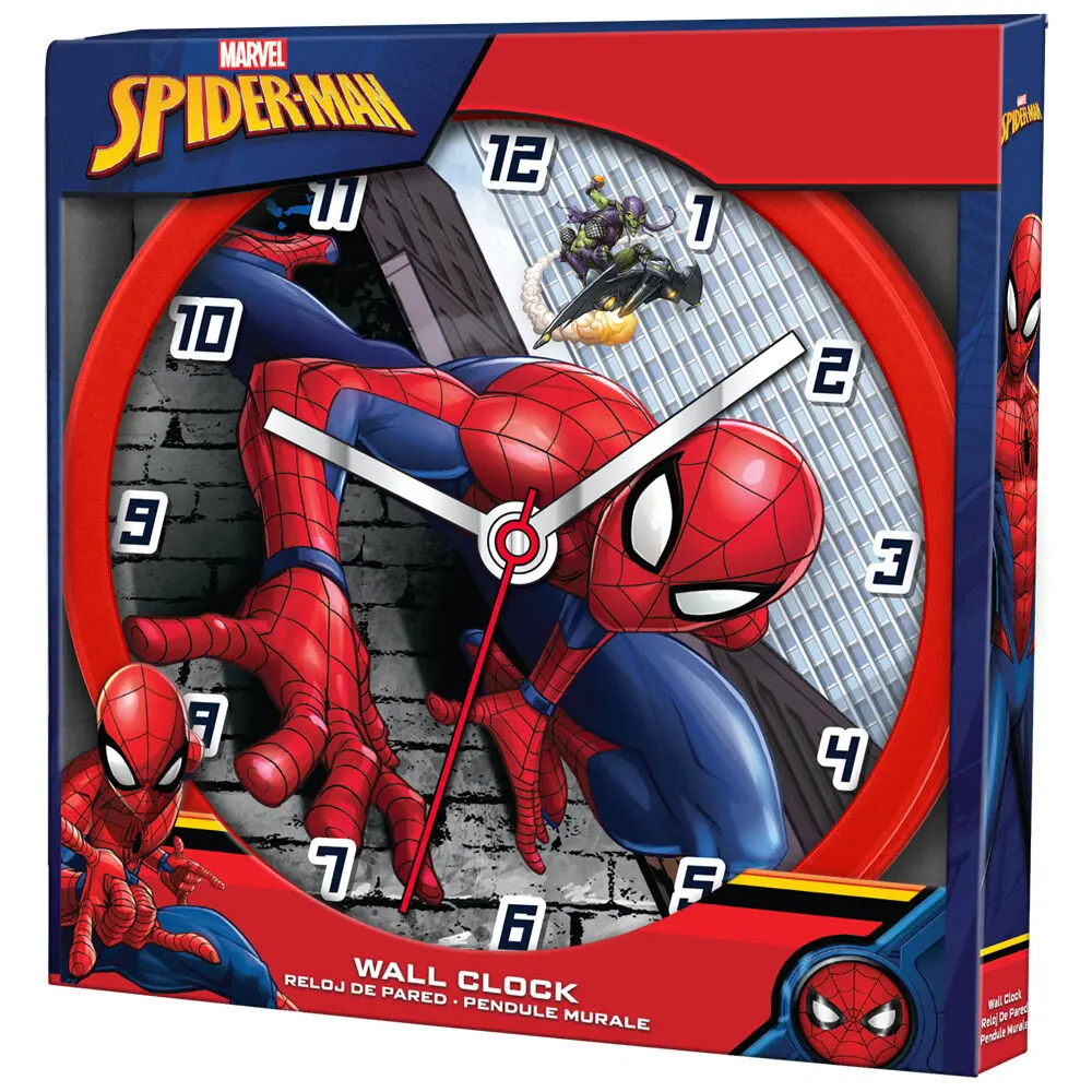 Marvel Spiderman Wanduhr termékfotó