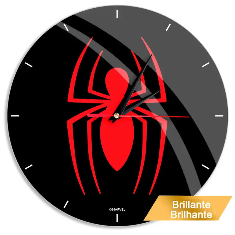 Marvel Spiderman Wanduhr Produktfoto