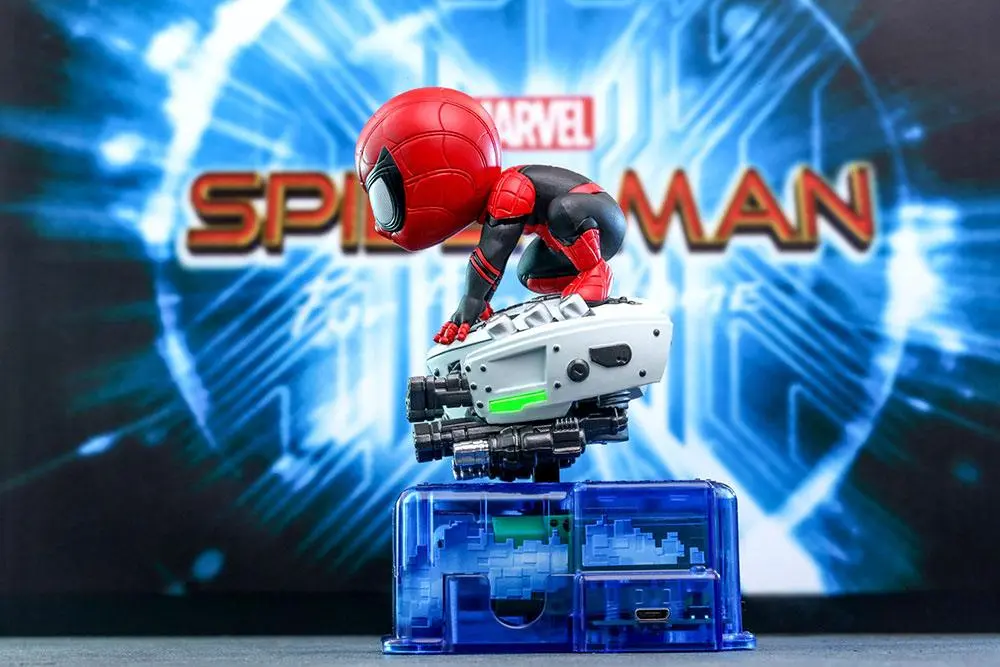 Spider-Man: Far From Home CosRider Minifigur mit Sound und Leuchtfunktion Spider-Man 13 cm Produktfoto