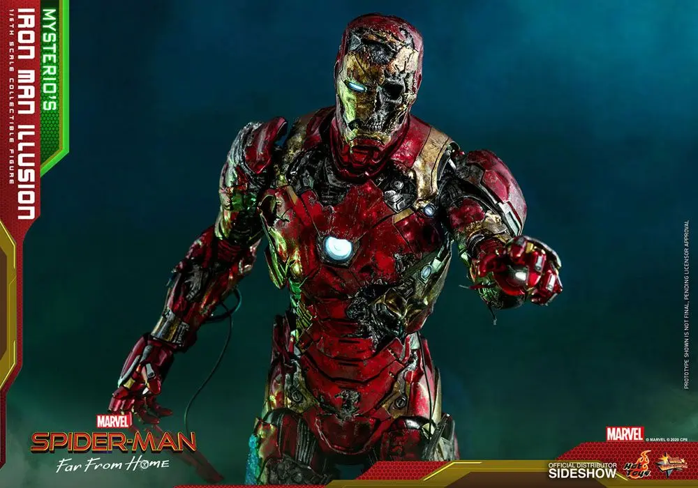 Spider-Man: Far From Home MMS PVC Actionfigur 1/6 Mysterio's Iron Man Illusion 32 cm Produktfoto