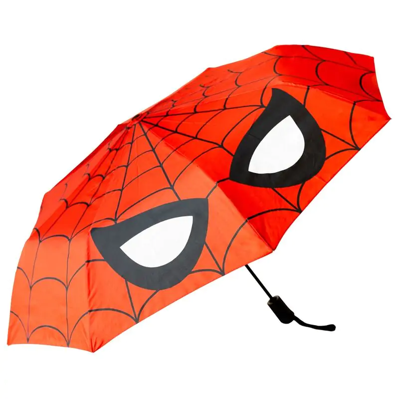 Marvel Spiderman Foodie automatische Regenschirm Produktfoto