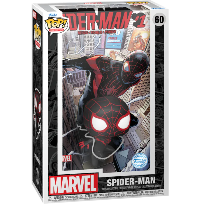 Spider-Man Funko POP! Comic Cover Vinyl Figur Spider-Man 2016 #1 Produktfoto