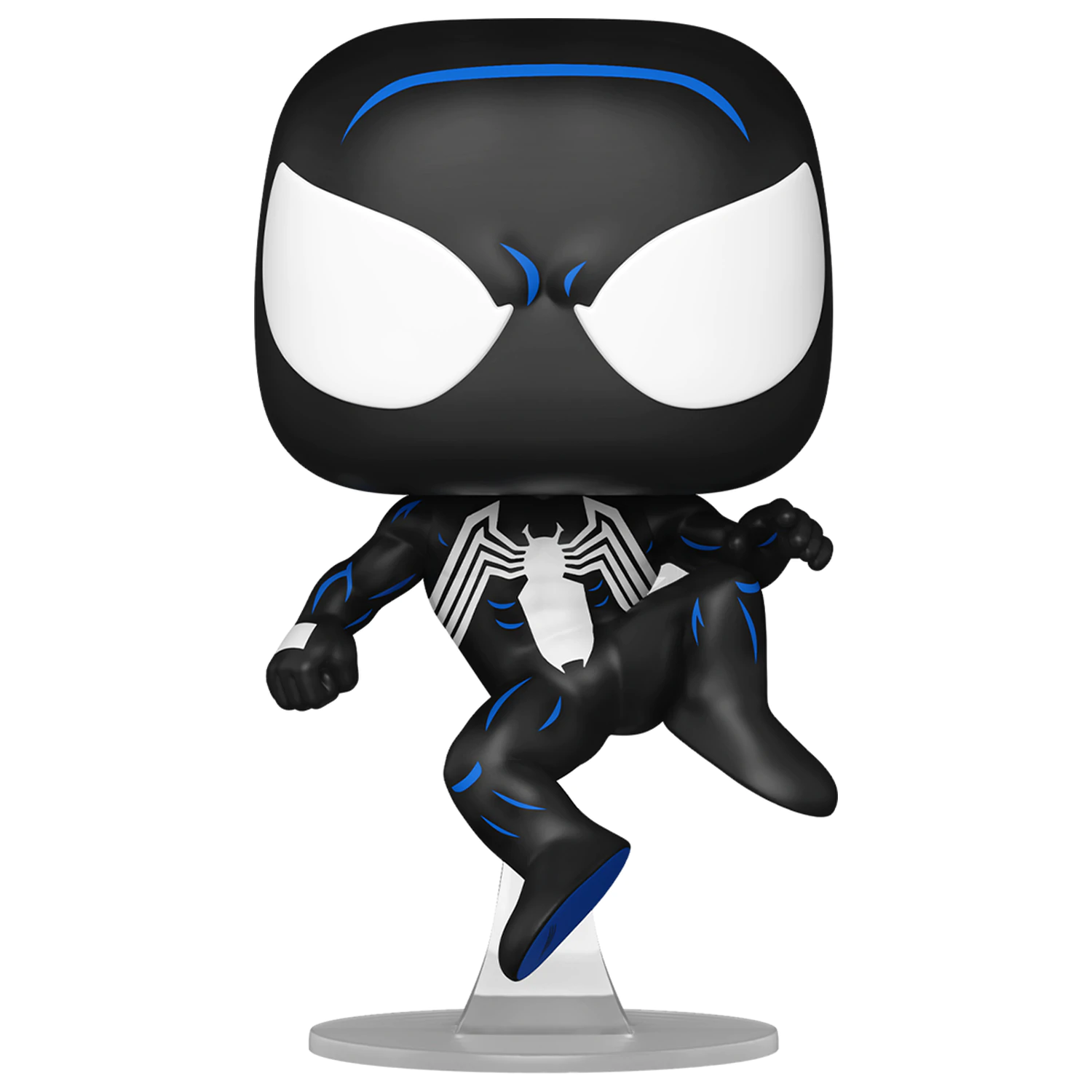 Spider-Man Funko POP! Marvel Vinyl Figur Black Suit Spidey 9 cm Produktfoto