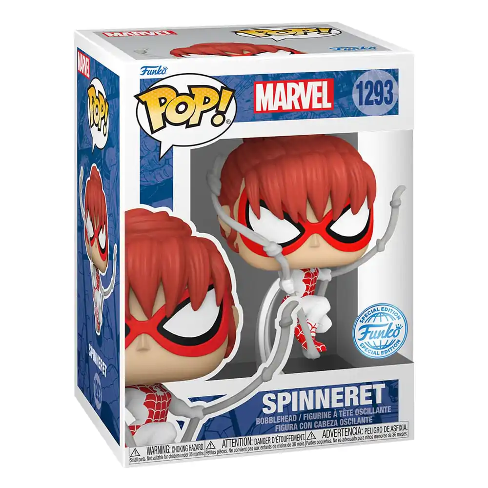 Spider-Man Funko POP! Marvel Vinyl Figur Spinneret 9 cm termékfotó