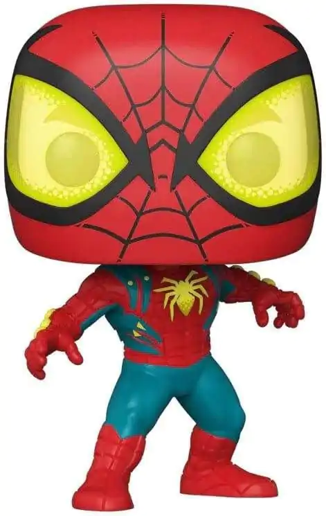 Spider-Man Funko POP! Vinyl Figur Oscorp Suit 9 cm termékfotó