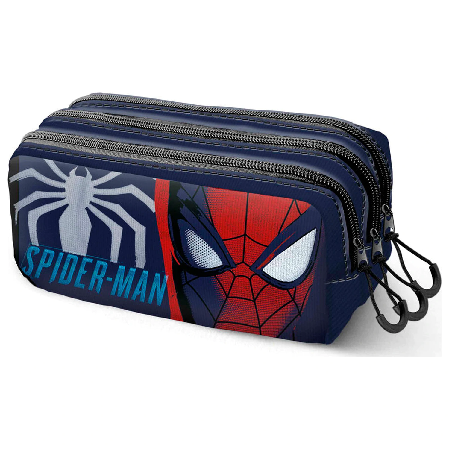 Marvel Spiderman Gaze dreifaches Federpenal Produktfoto