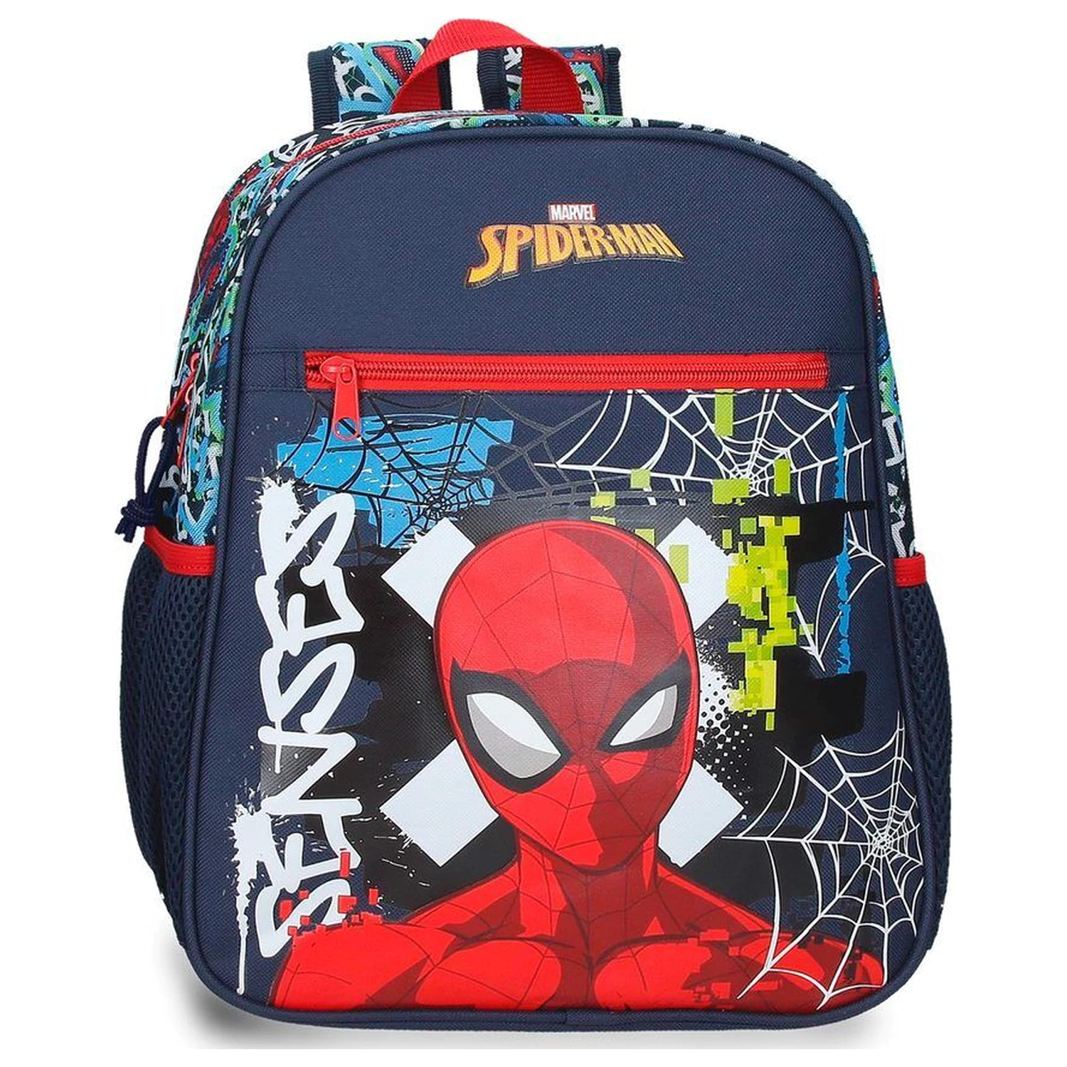 Marvel Spiderman Graffity anpassbarer Rucksack 33cm Produktfoto