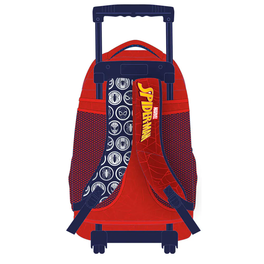 Marvel Spiderman Trolley Rucksack 42cm. Produktfoto