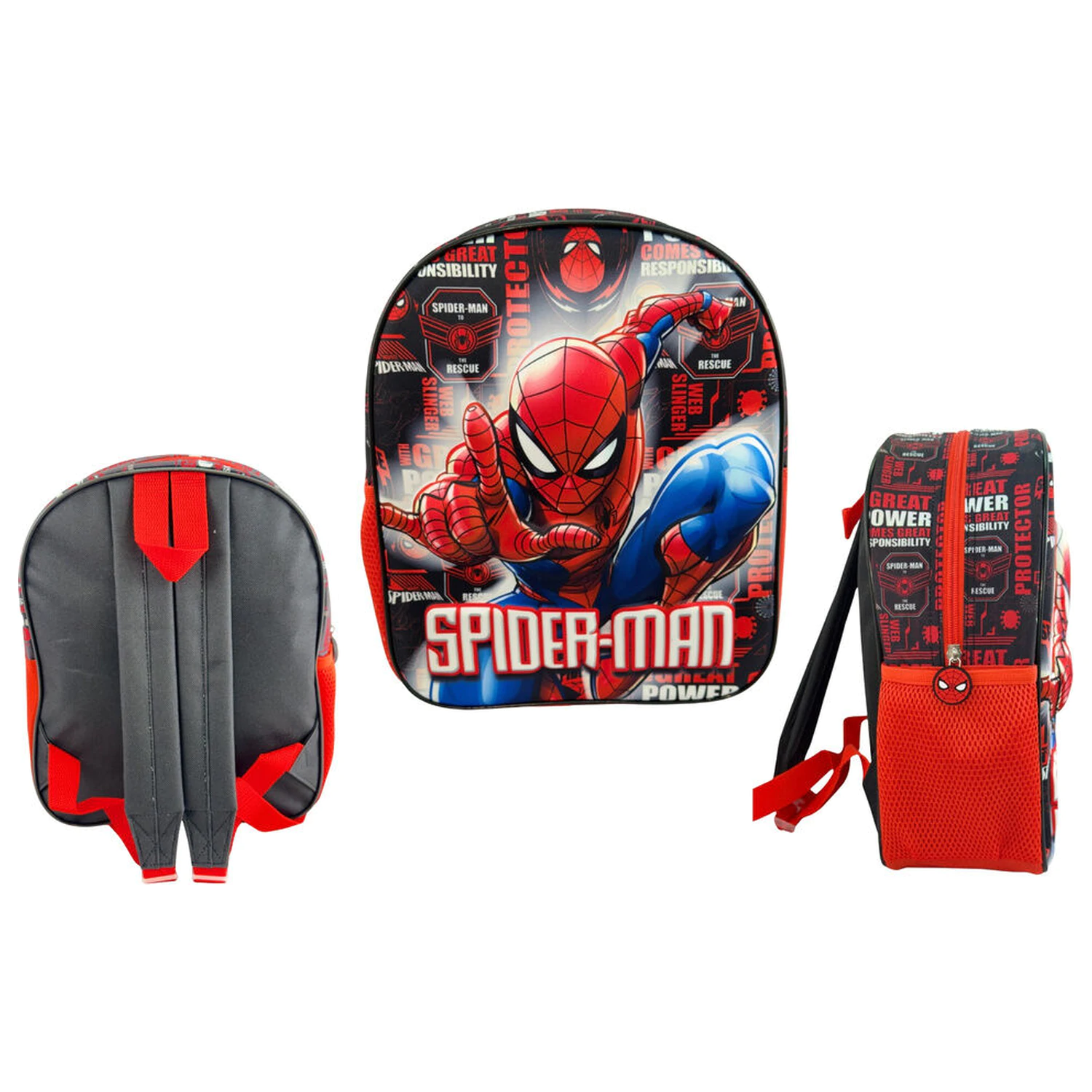 Marvel Spiderman Hero 3D Rucksack 30cm Produktfoto