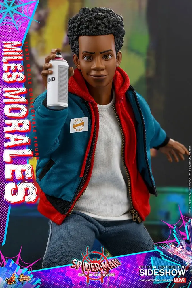 Spider-Man: Into the Spider-Verse Movie Masterpiece Action Figur 1/6 Miles Morales 29 cm Produktfoto
