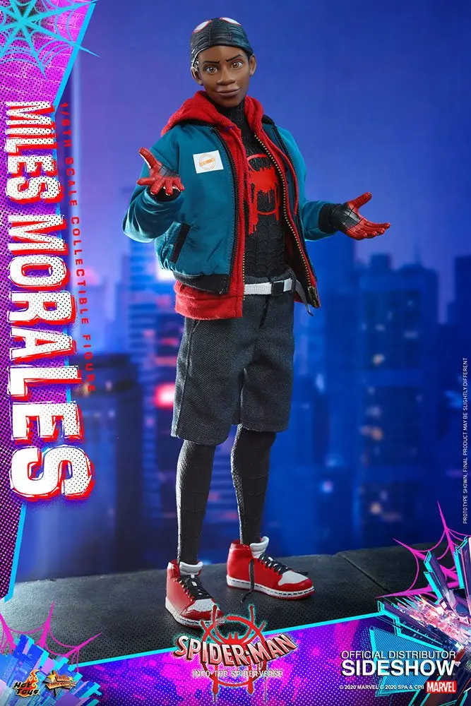 Spider-Man: Into the Spider-Verse Movie Masterpiece Action Figur 1/6 Miles Morales 29 cm Produktfoto