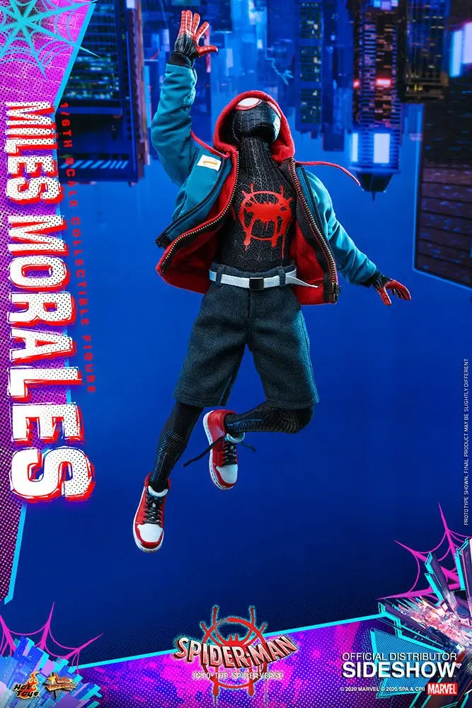 Spider-Man: Into the Spider-Verse Movie Masterpiece Action Figur 1/6 Miles Morales 29 cm Produktfoto