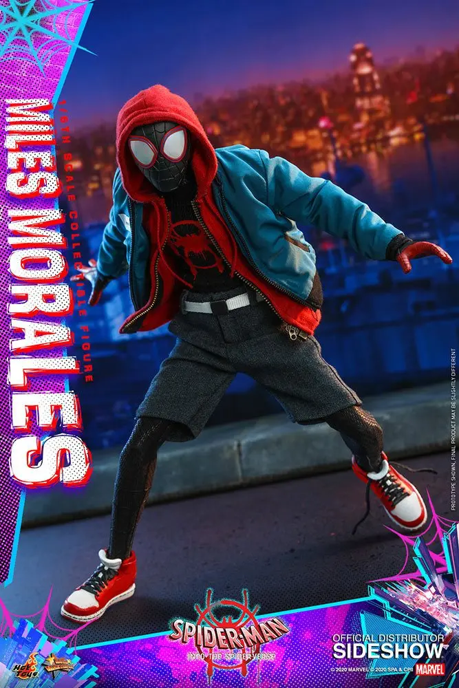 Spider-Man: Into the Spider-Verse Movie Masterpiece Action Figur 1/6 Miles Morales 29 cm Produktfoto
