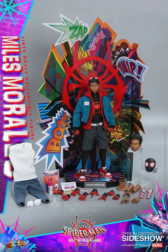 Spider-Man: Into the Spider-Verse Movie Masterpiece Action Figur 1/6 Miles Morales 29 cm Produktfoto