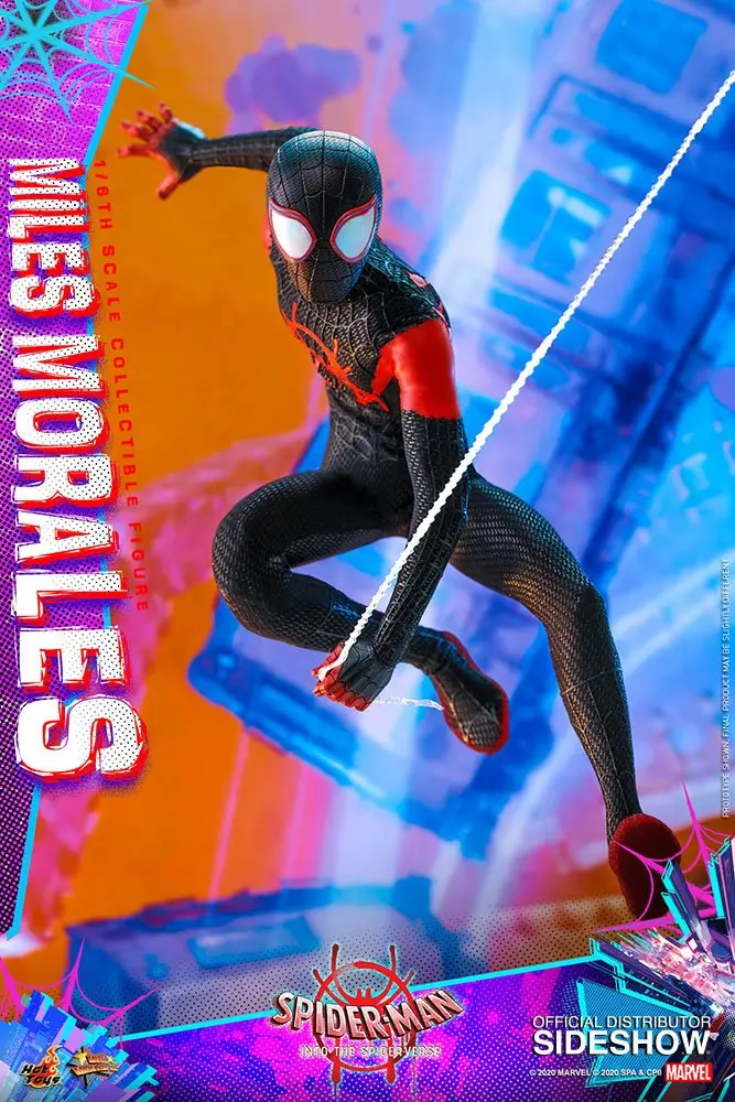 Spider-Man: Into the Spider-Verse Movie Masterpiece Action Figur 1/6 Miles Morales 29 cm Produktfoto