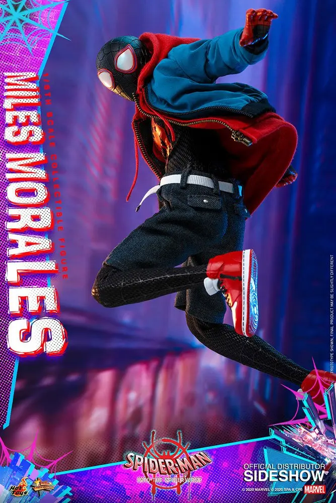 Spider-Man: Into the Spider-Verse Movie Masterpiece Action Figur 1/6 Miles Morales 29 cm Produktfoto