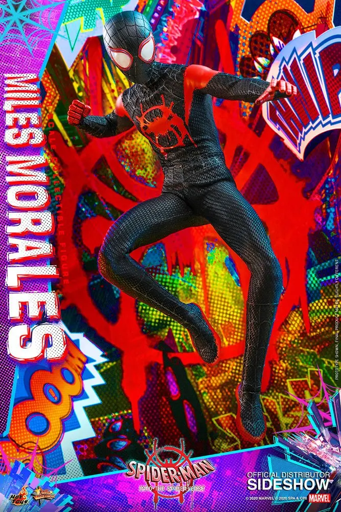 Spider-Man: Into the Spider-Verse Movie Masterpiece Action Figur 1/6 Miles Morales 29 cm Produktfoto