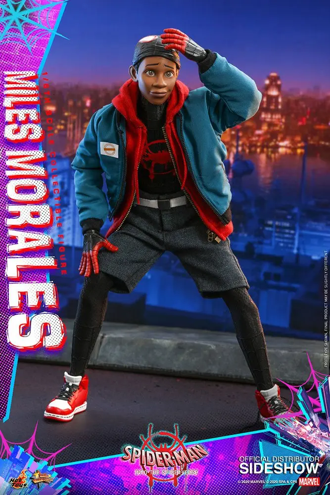Spider-Man: Into the Spider-Verse Movie Masterpiece Action Figur 1/6 Miles Morales 29 cm Produktfoto