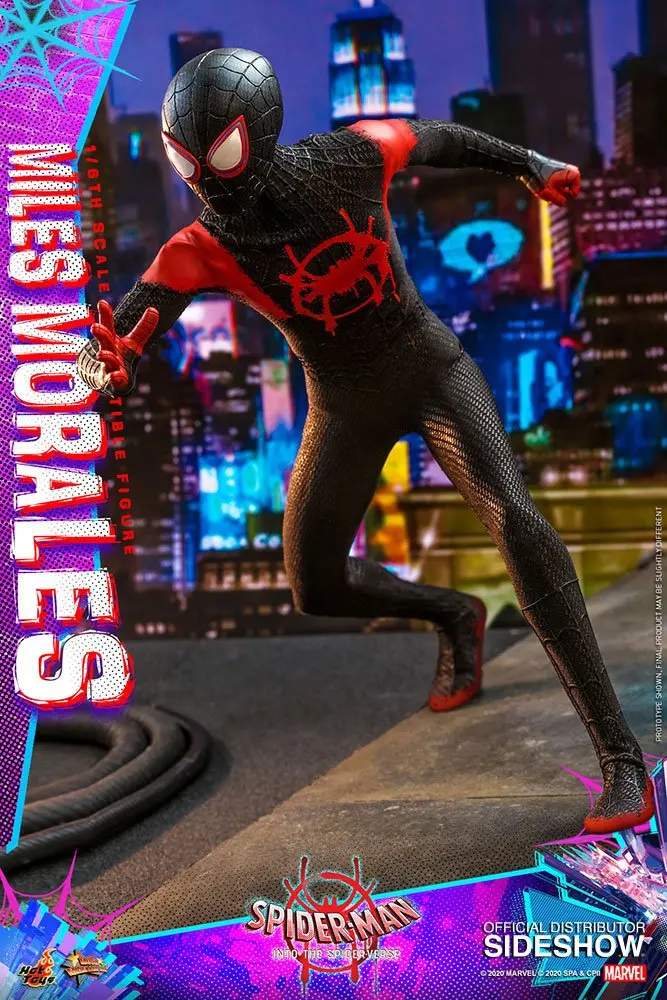 Spider-Man: Into the Spider-Verse Movie Masterpiece Action Figur 1/6 Miles Morales 29 cm Produktfoto