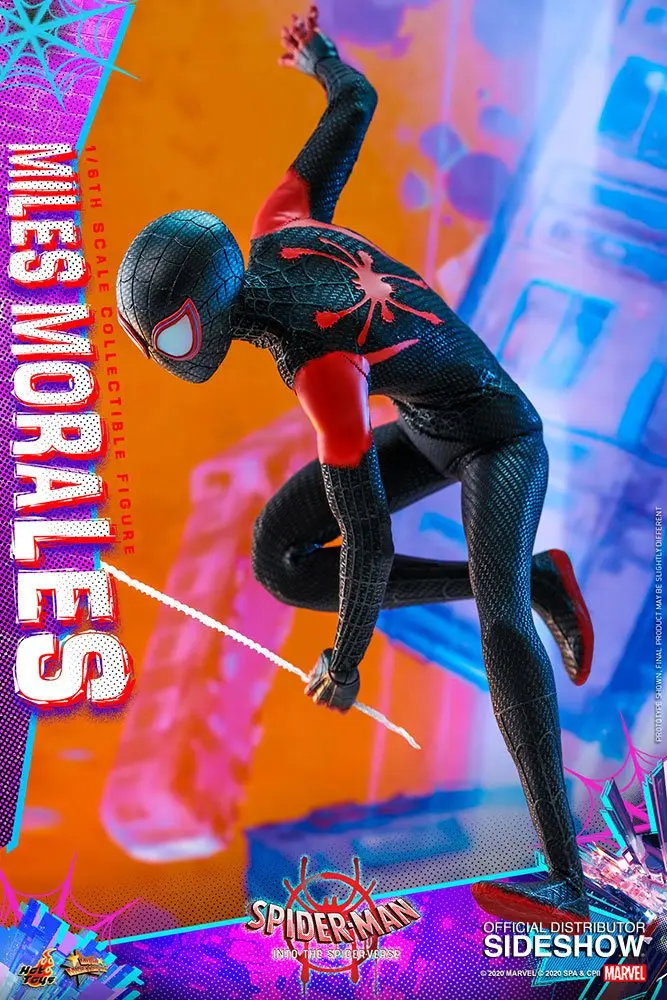 Spider-Man: Into the Spider-Verse Movie Masterpiece Action Figur 1/6 Miles Morales 29 cm Produktfoto