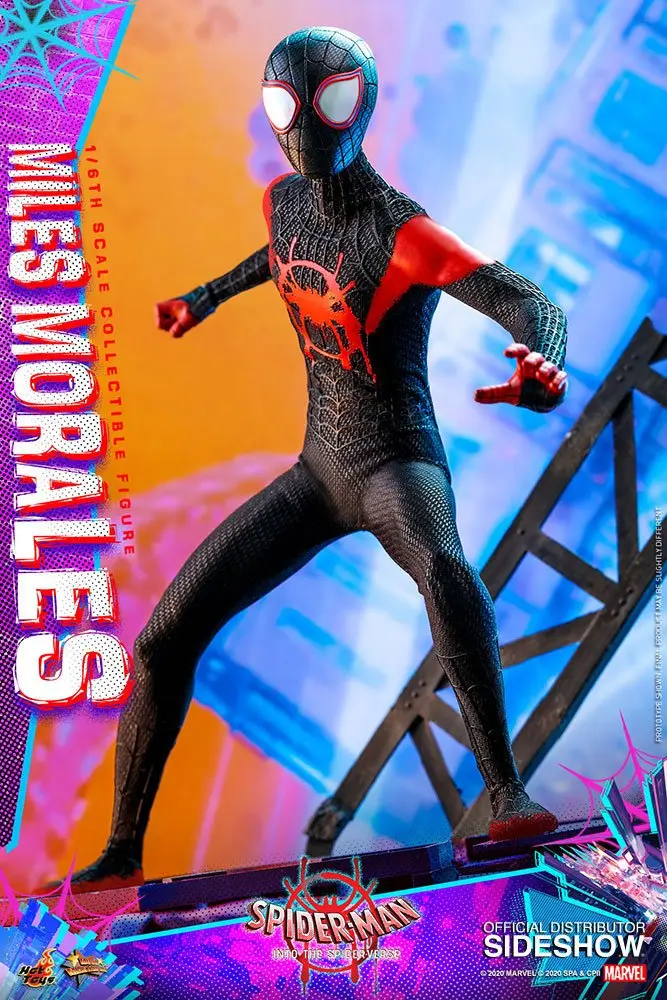 Spider-Man: Into the Spider-Verse Movie Masterpiece Action Figur 1/6 Miles Morales 29 cm Produktfoto