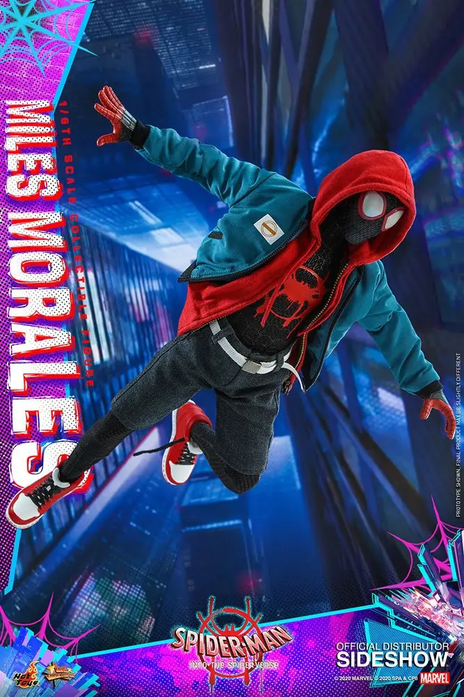 Spider-Man: Into the Spider-Verse Movie Masterpiece Action Figur 1/6 Miles Morales 29 cm Produktfoto
