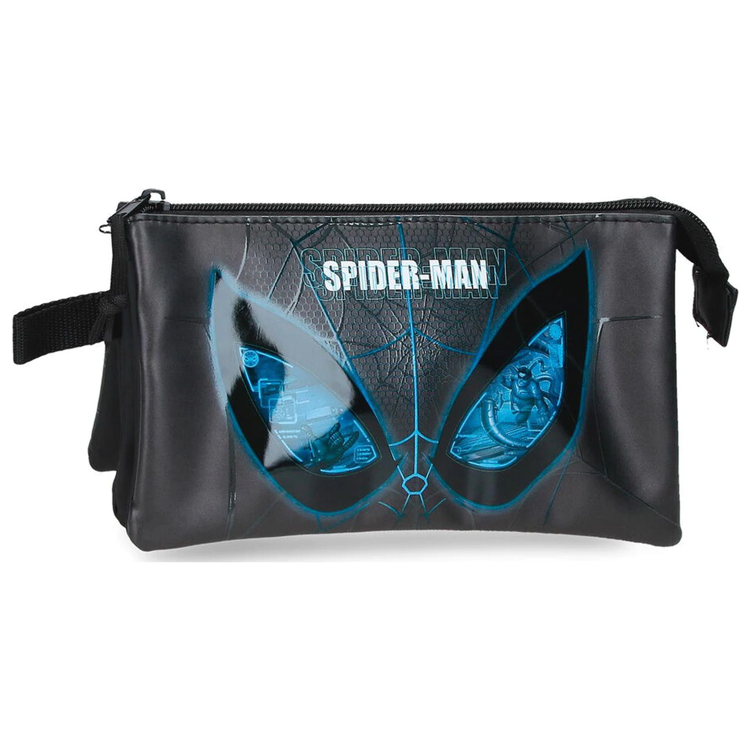 Marvel Spiderman Is Watching Us Kulturtasche Produktfoto