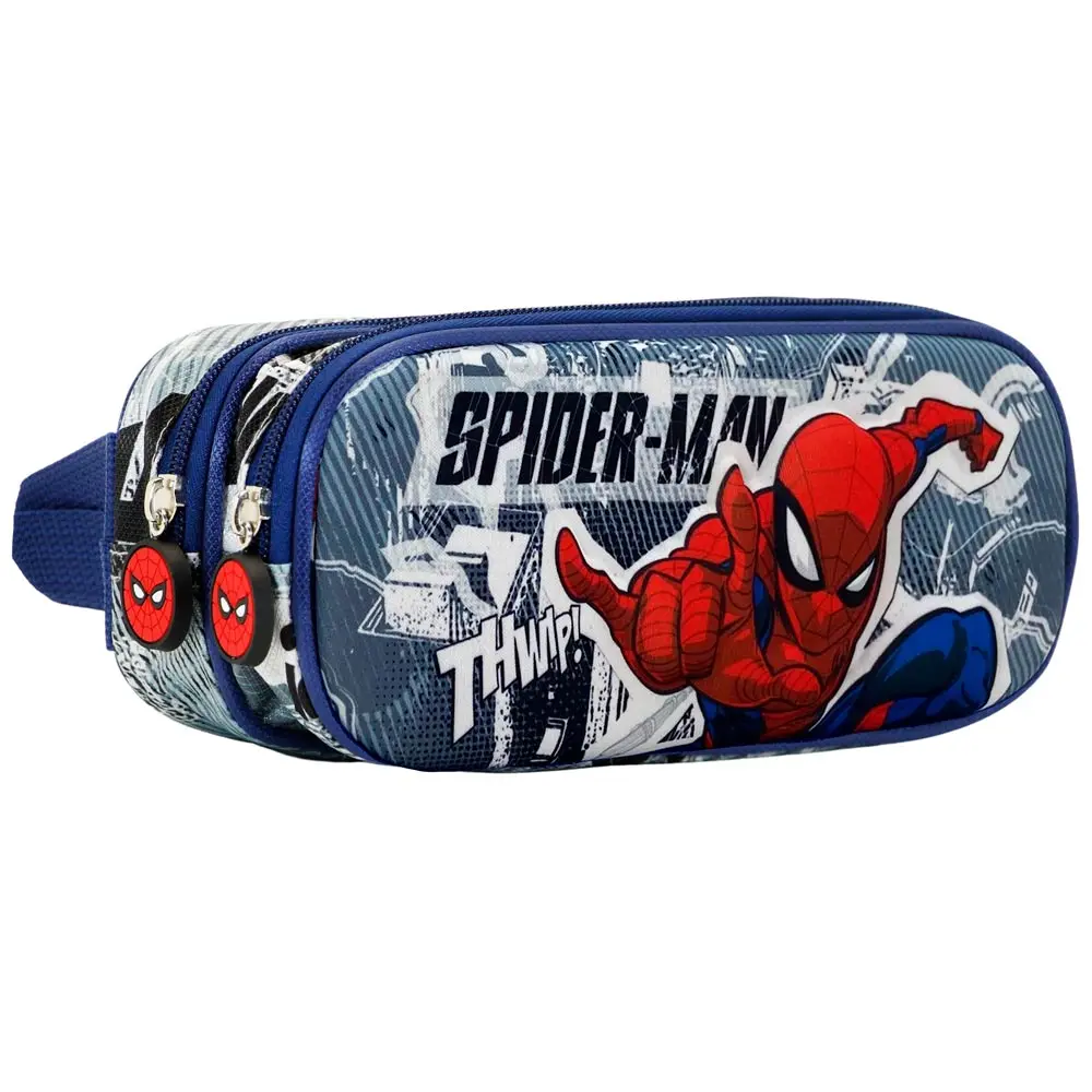 Marvel Spiderman Jumping Doppeltes 3D Mäppchen Produktfoto