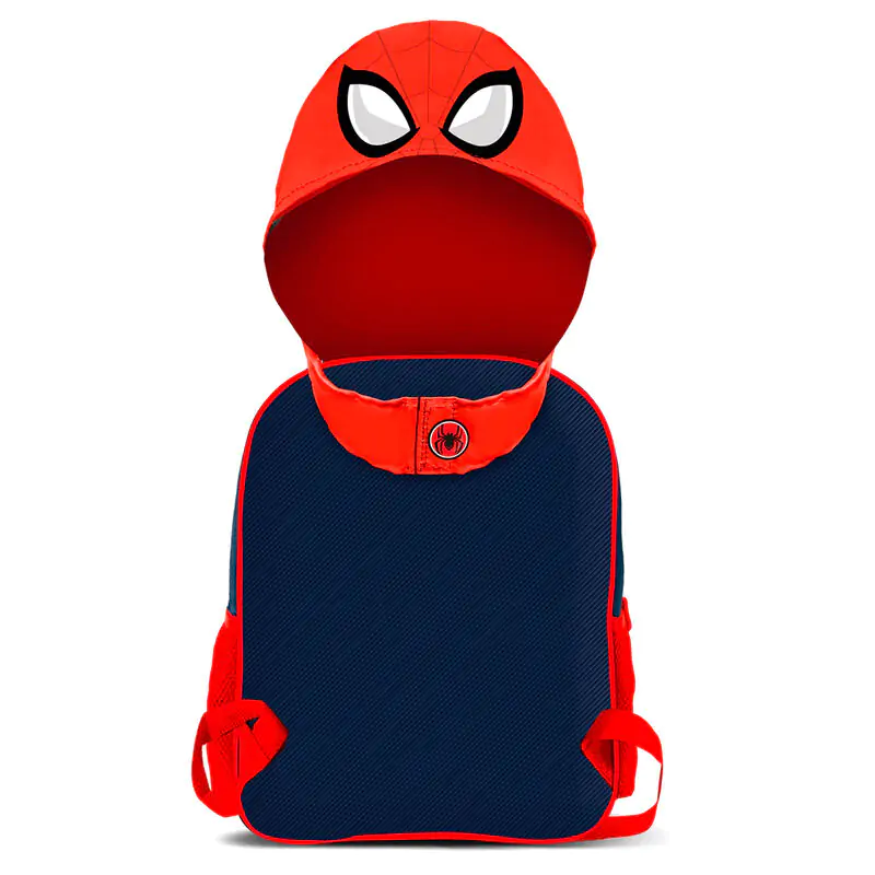 Marvel Spiderman Rucksack mit Kapuze 31cm Produktfoto