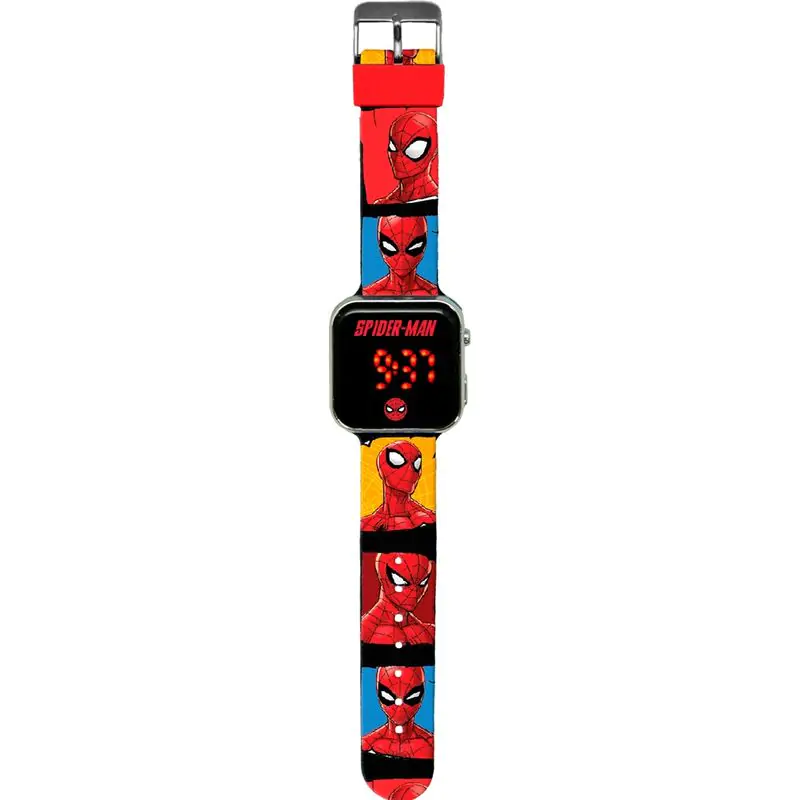 Marvel Spiderman LED-Armbanduhr Produktfoto