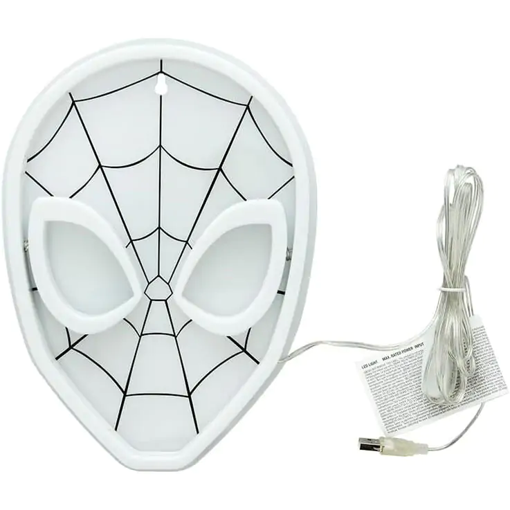 Marvel Spiderman LED Wandleuchte 26cm Produktfoto