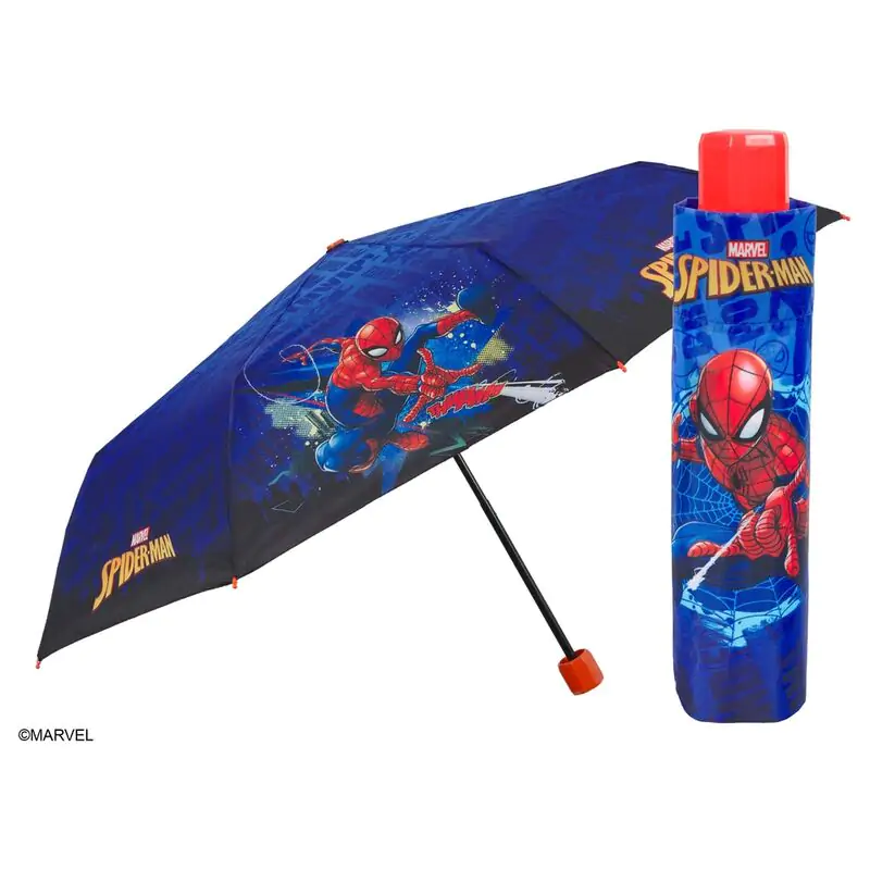 Marvel Spiderman manueller Regenschirm 50cm Produktfoto