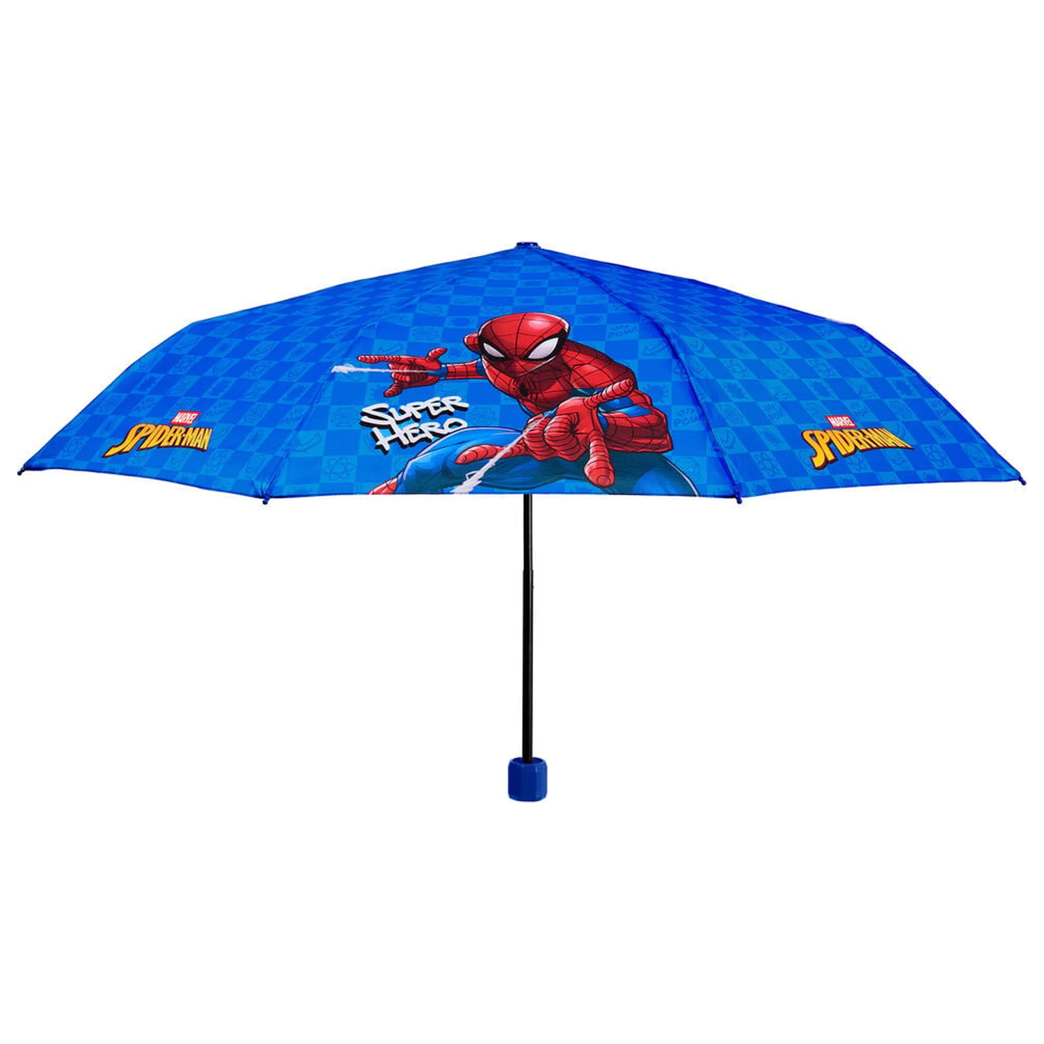 Marvel Spiderman manuell faltbarer Regenschirm 50cm Produktfoto