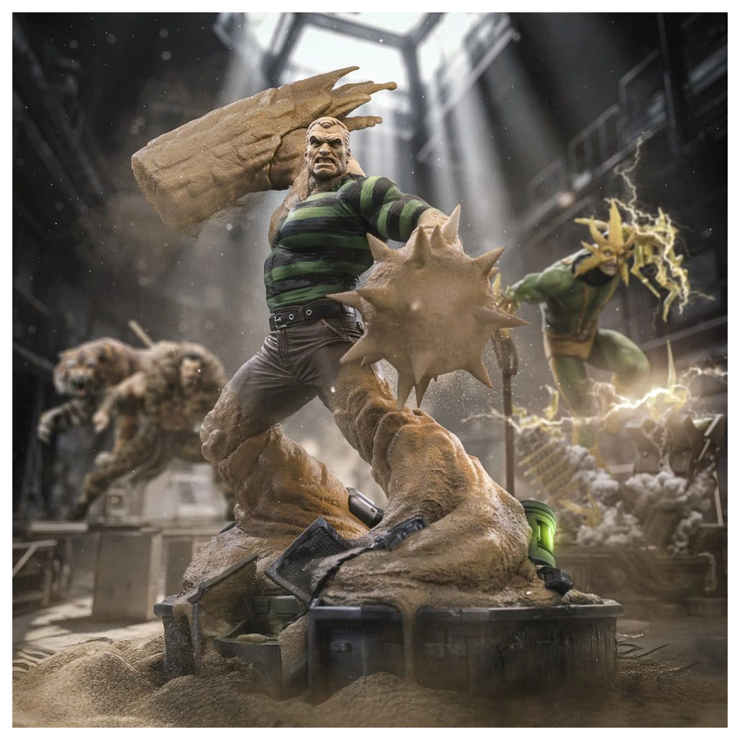 Spider-Man Marvel Comics Art Scale Statue 1/10 Sandman 30 cm Produktfoto