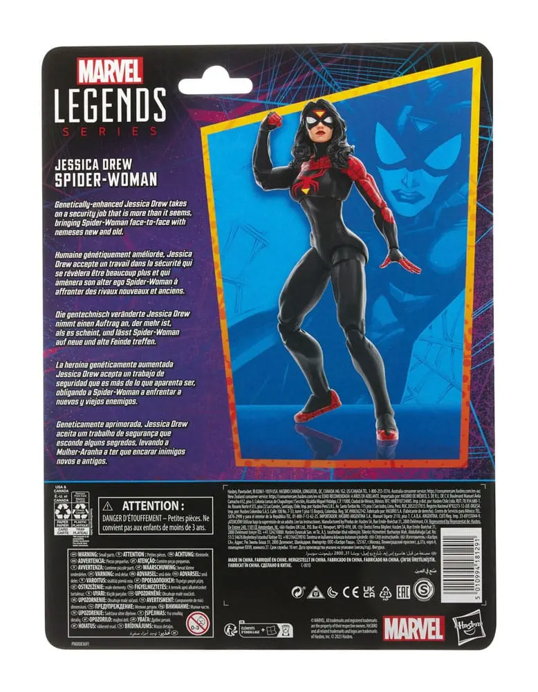 Spider-Man Marvel Legends Retro Collection Actionfigur Jessica Drew Spider-Woman 15 cm termékfotó