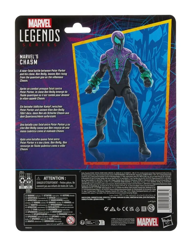 Spider-Man Marvel Legends Retro Collection Actionfigur Marvel's Chasm 15 cm termékfotó